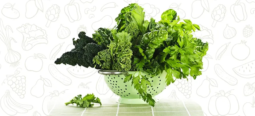 Leafy Greens To Reduce Stress