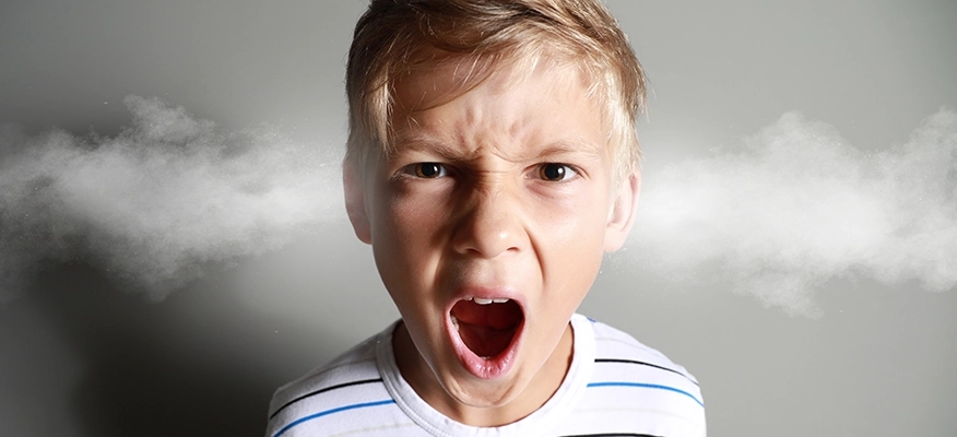 Find out ways to respond to angry and fussy children