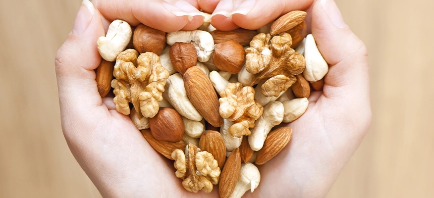 Nuts and seed for healthy heart